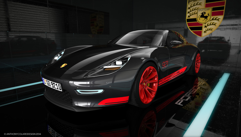 Illustration for article titled This Is What A Modern Porsche 928 Could Look Like